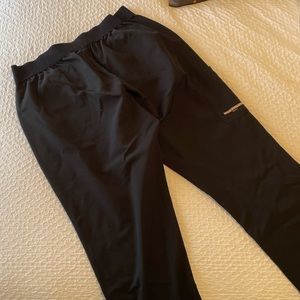 Sketchers Barco scrub pants black womens size m new